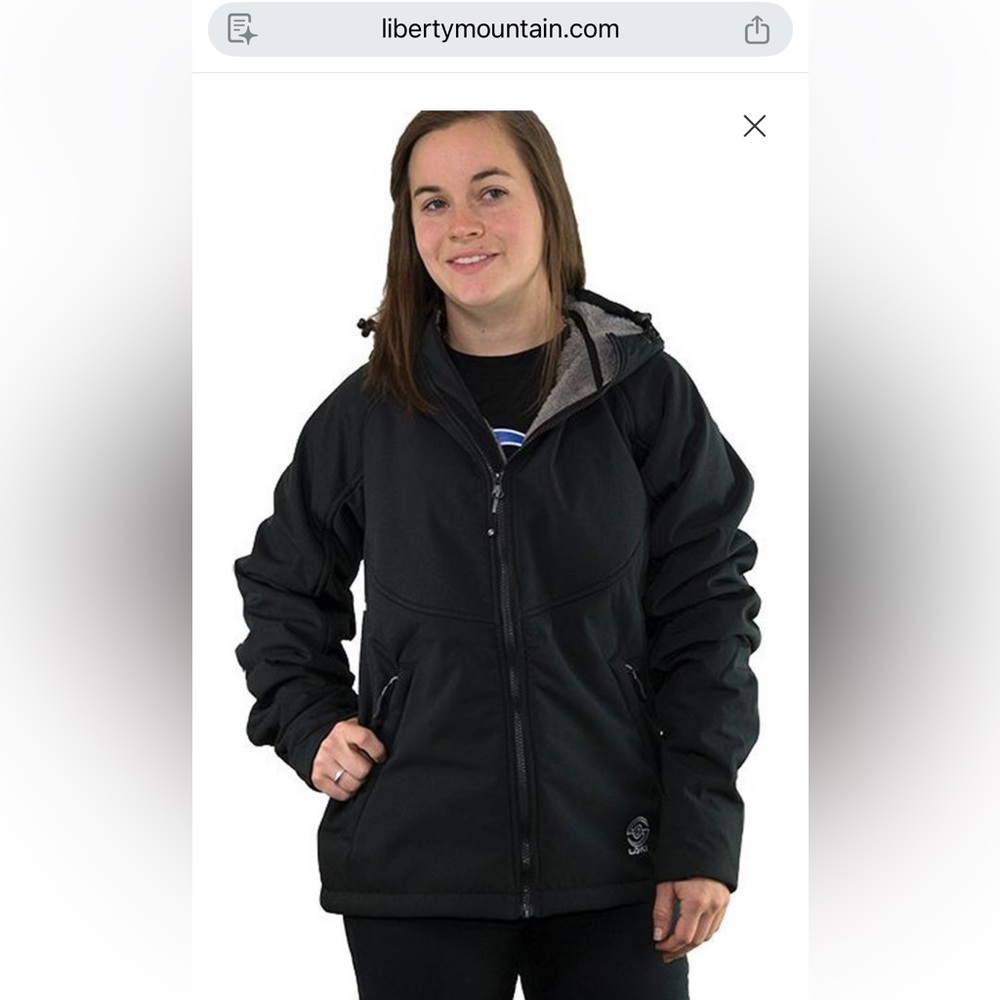 Loki Mountain Black Hooded Jacket Hoodie Women’s Small